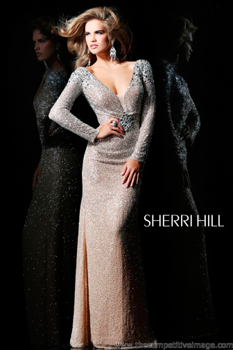 prom dress, sherri hill