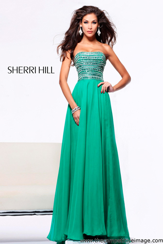 prom dress, sherri hill