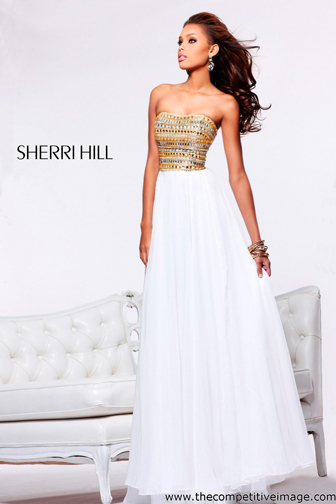 prom dress, sherri hill
