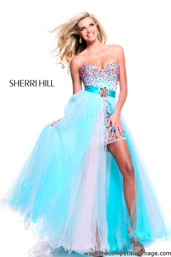 prom dress, sherri hill