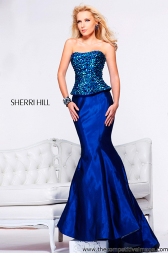 prom dress, sherri hill